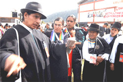 Luis Macas (Foto Diario El Hoy)