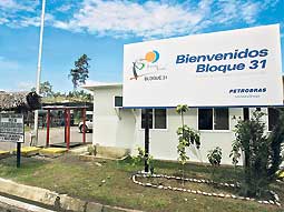 Campamento Chiru Isla, a orillas del Napo, parte del bloque 31 (Foto: El Comercio)