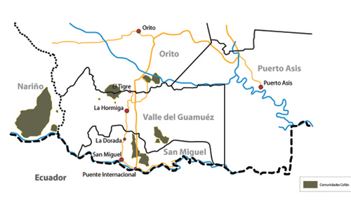 Comunidades Cof�n en el Bajo Putumayo