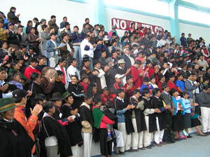 Vista de la asamblea (Foto: Patricio Zhingri, ANPE)