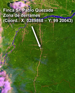 Foto 5: Ubicaci�n de la finca de Don Pablo Quezada