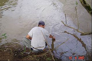 Foto 9: Toma de muestras